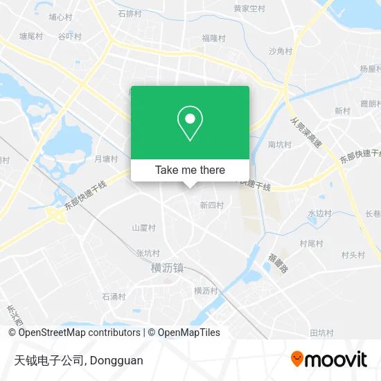 天钺电子公司 map