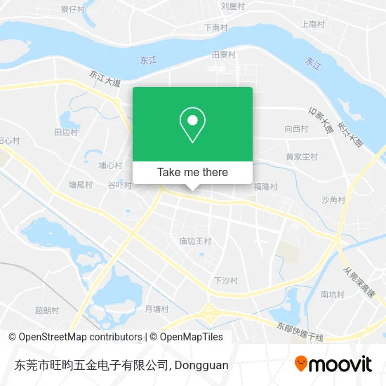 东莞市旺昀五金电子有限公司 map