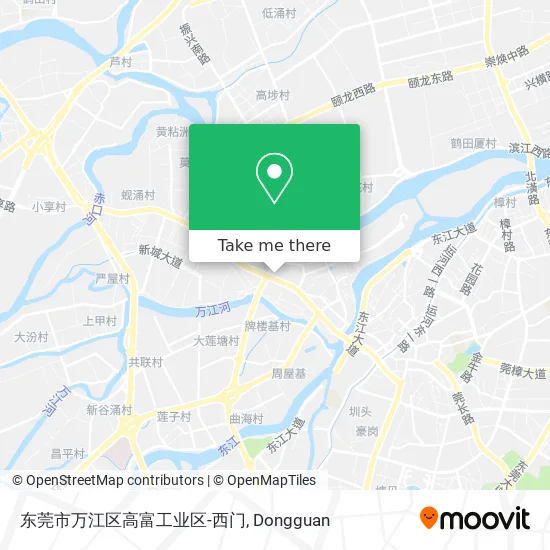 东莞市万江区高富工业区-西门 map