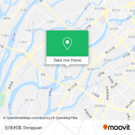 彭辣村路 map