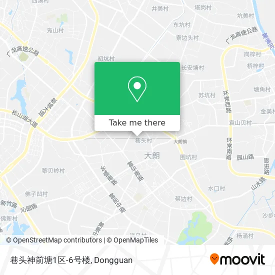 巷头神前塘1区-6号楼 map