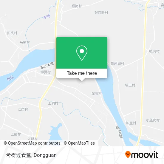 考得过食堂 map
