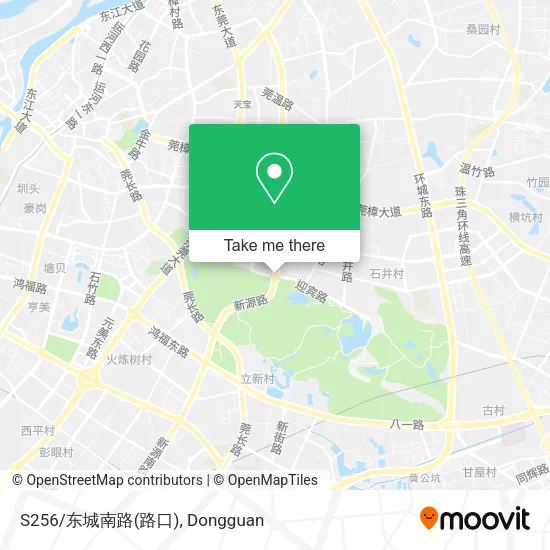 S256/东城南路(路口) map