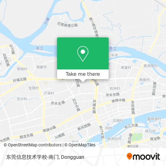 东莞信息技术学校-南门 map