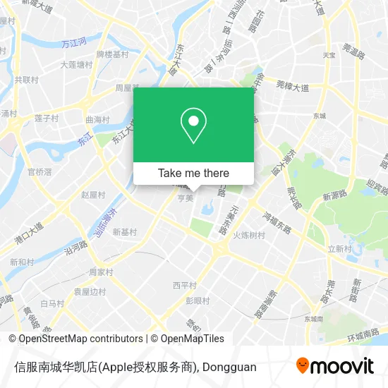 信服南城华凯店(Apple授权服务商) map
