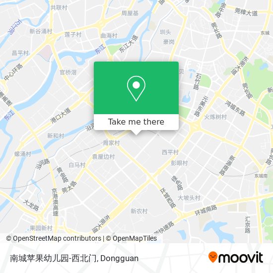 南城苹果幼儿园-西北门 map