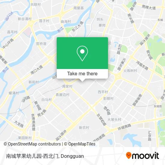 南城苹果幼儿园-西北门 map