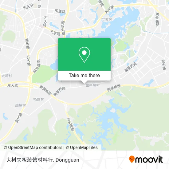 大树夹板装饰材料行 map