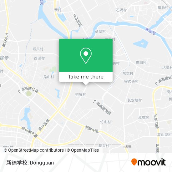 新德学校 map