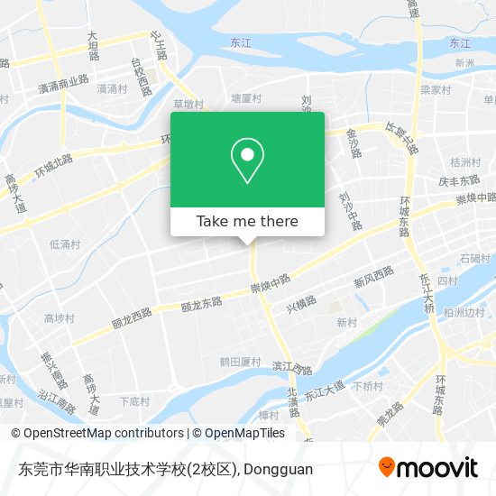 东莞市华南职业技术学校(2校区) map