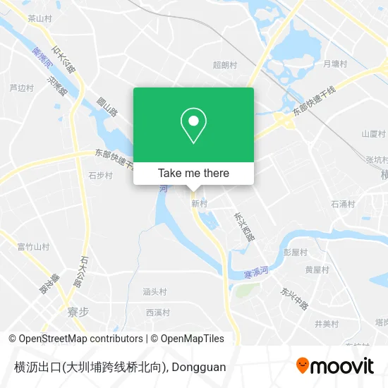 横沥出口(大圳埔跨线桥北向) map