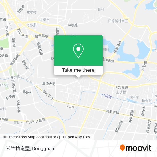 米兰坊造型 map