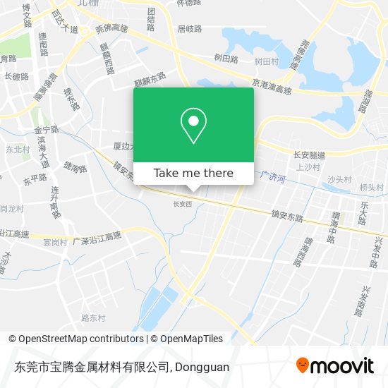 东莞市宝腾金属材料有限公司 map