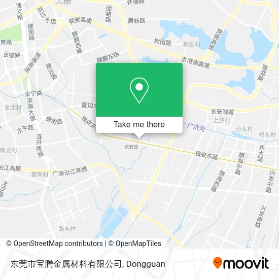 东莞市宝腾金属材料有限公司 map