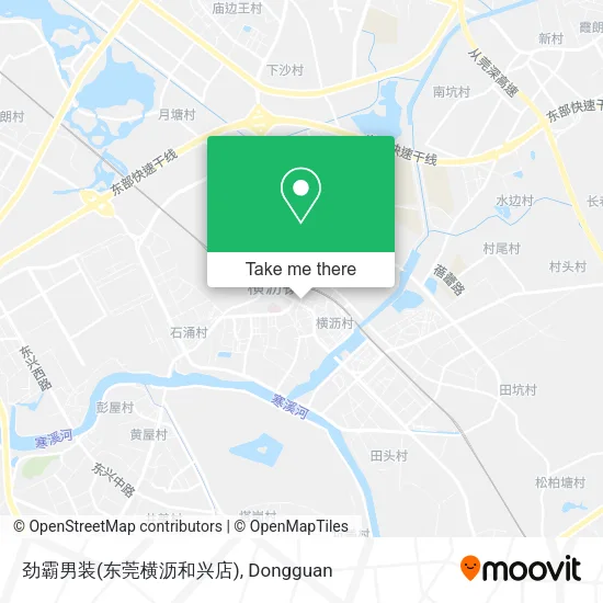 劲霸男装(东莞横沥和兴店) map