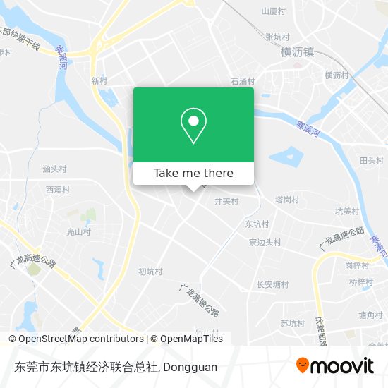 东莞市东坑镇经济联合总社 map