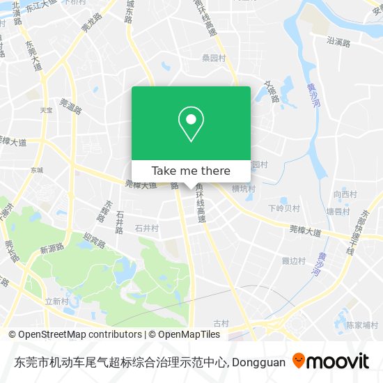 东莞市机动车尾气超标综合治理示范中心 map