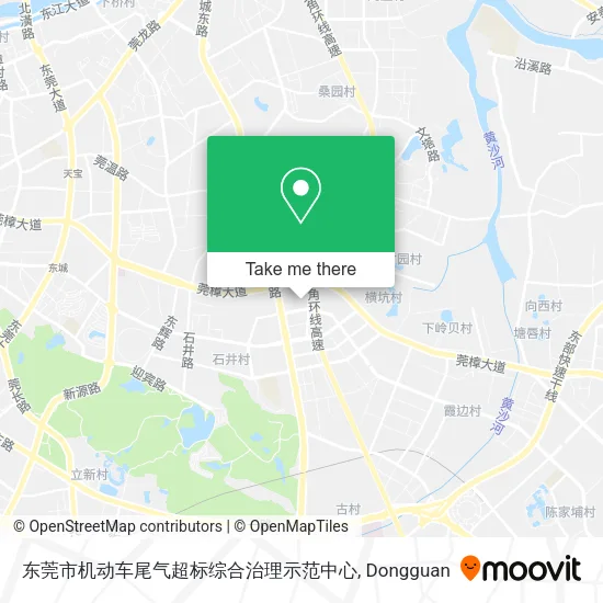 东莞市机动车尾气超标综合治理示范中心 map