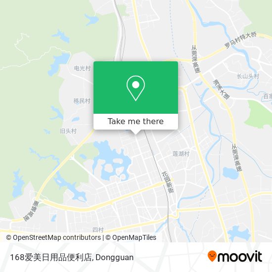 168爱美日用品便利店 map