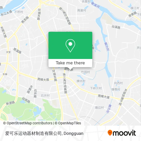 爱可乐运动器材制造有限公司 map