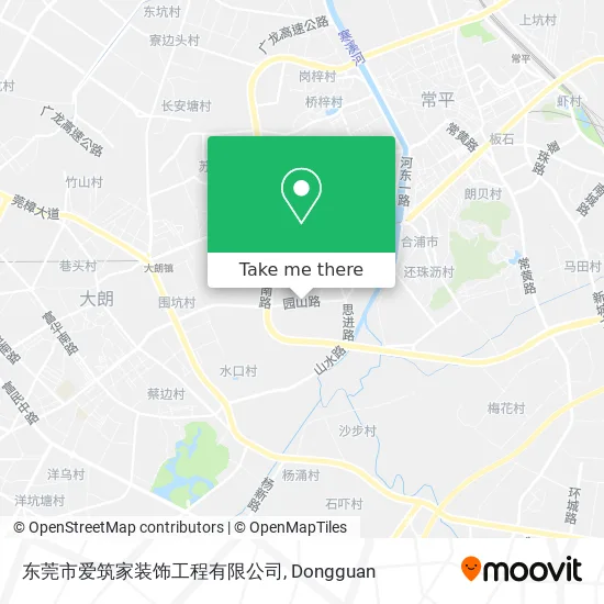 东莞市爱筑家装饰工程有限公司 map