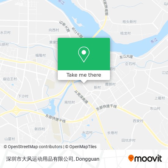 深圳市大风运动用品有限公司 map