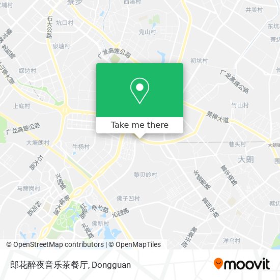 郎花醉夜音乐茶餐厅 map