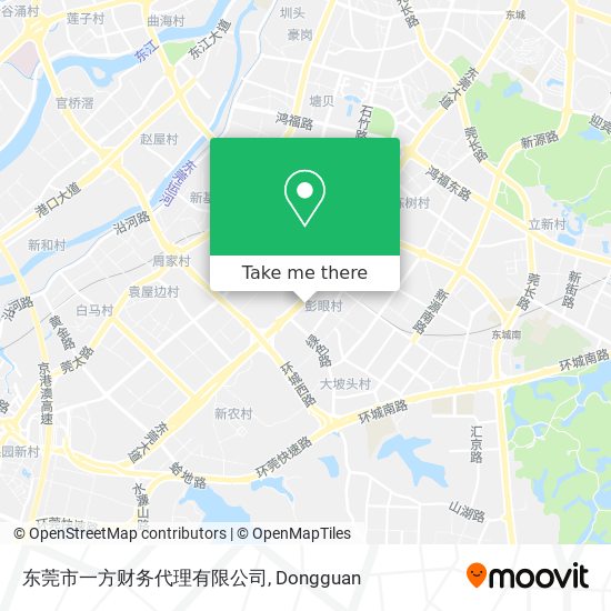 东莞市一方财务代理有限公司 map