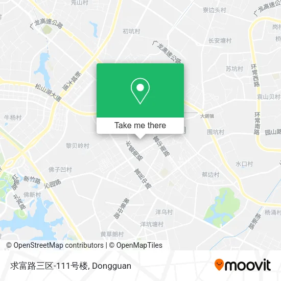 求富路三区-111号楼 map