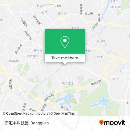 安汇丰科技园 map
