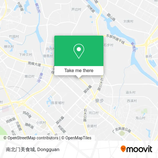南北门美食城 map