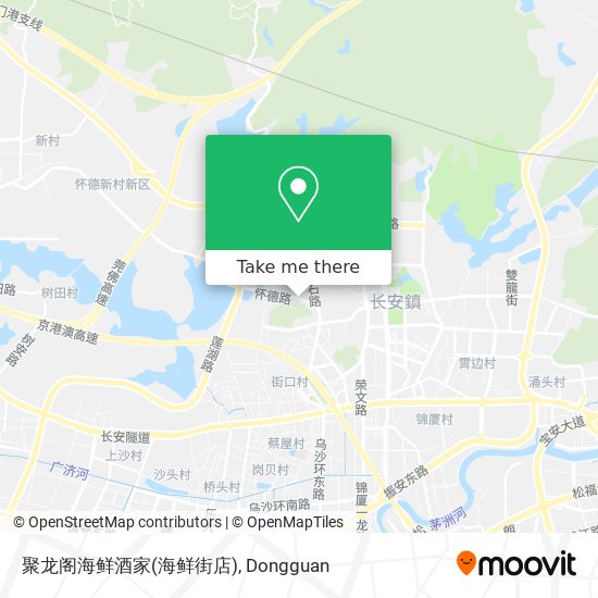 聚龙阁海鲜酒家(海鲜街店) map