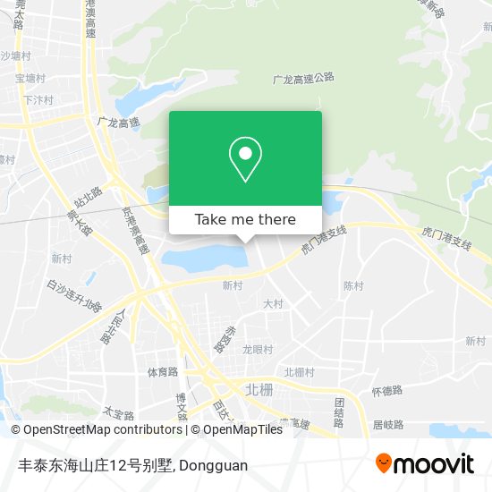 丰泰东海山庄12号别墅 map