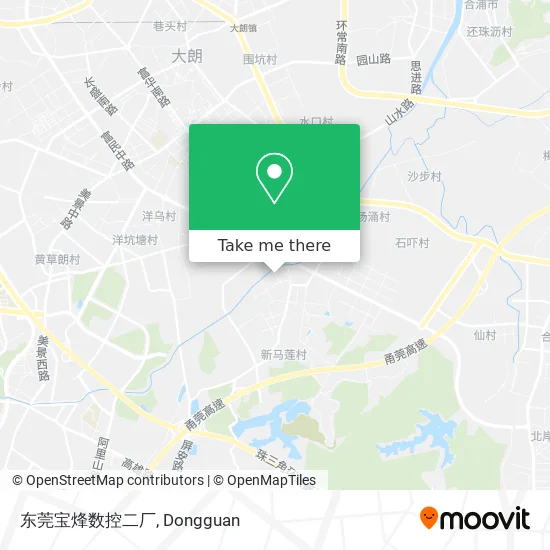 东莞宝烽数控二厂 map
