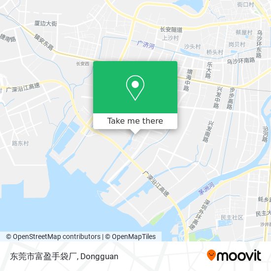东莞市富盈手袋厂 map