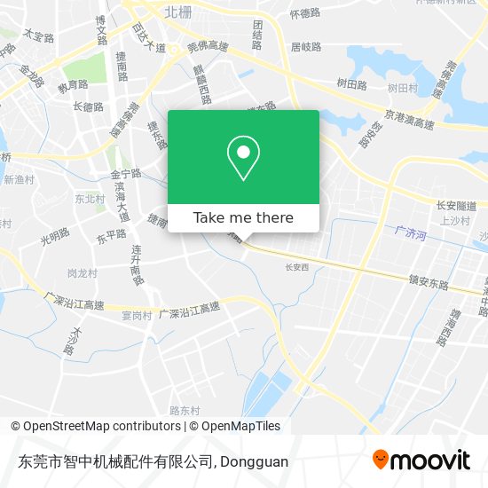 东莞市智中机械配件有限公司 map