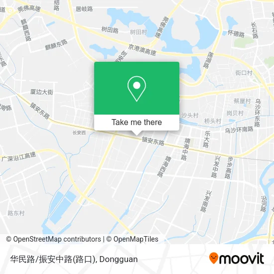 华民路/振安中路(路口) map