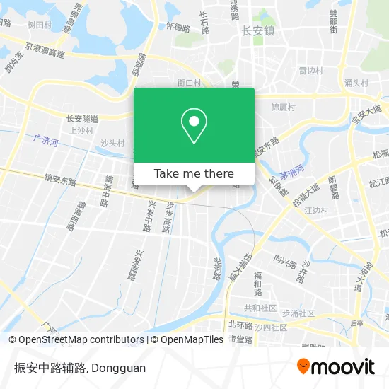 振安中路辅路 map