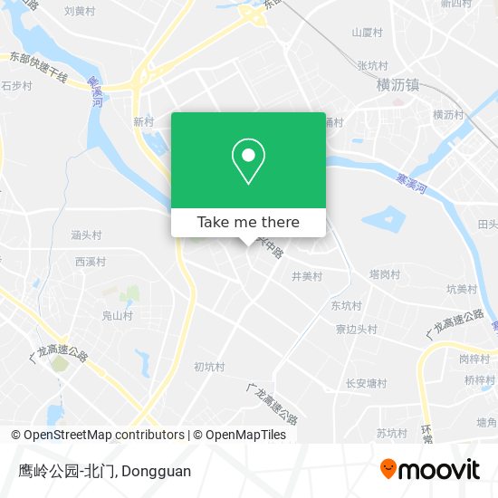 鹰岭公园-北门 map