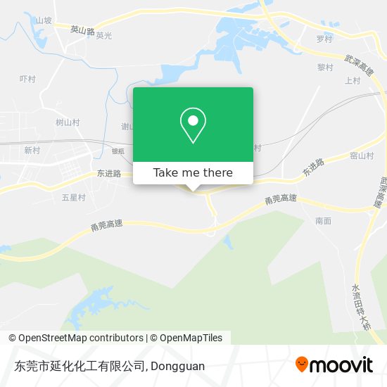 东莞市延化化工有限公司 map
