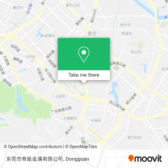 东莞市奇延金属有限公司 map