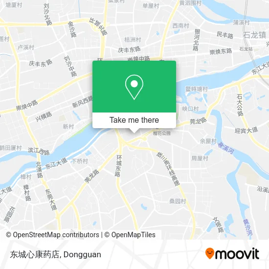 东城心康药店 map