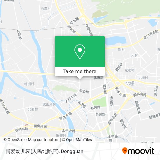 博爱幼儿园(人民北路店) map