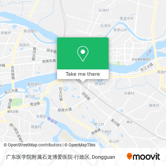 广东医学院附属石龙博爱医院-行政区 map