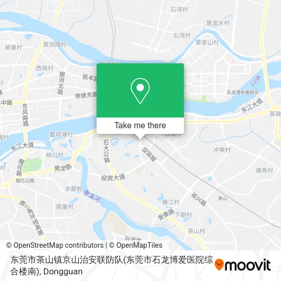 东莞市茶山镇京山治安联防队(东莞市石龙博爱医院综合楼南) map