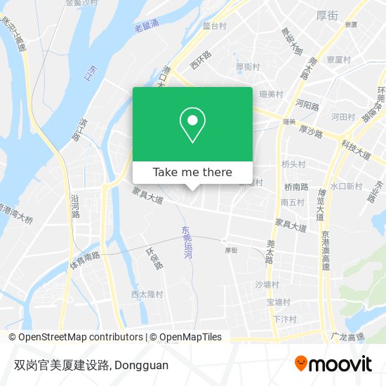 双岗官美厦建设路 map