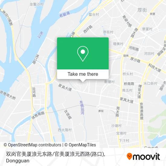 双岗官美厦浪元东路/官美厦浪元西路(路口) map