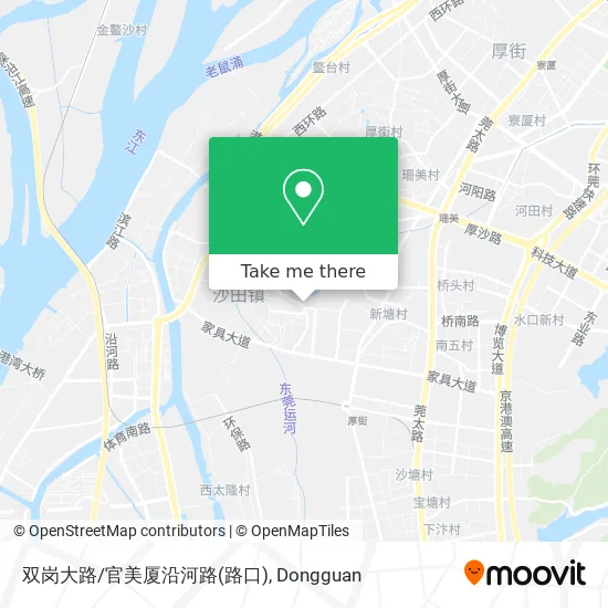 双岗大路/官美厦沿河路(路口) map