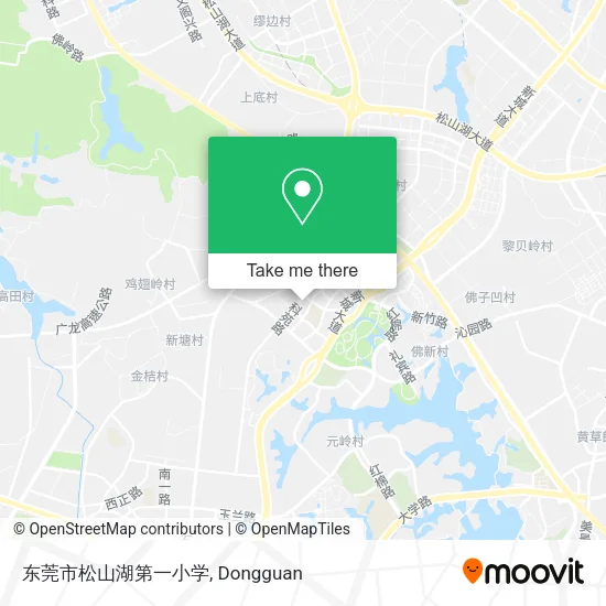 东莞市松山湖第一小学 map