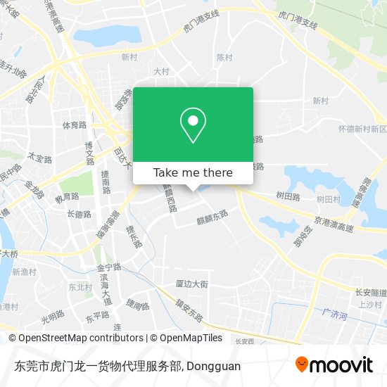 东莞市虎门龙一货物代理服务部 map